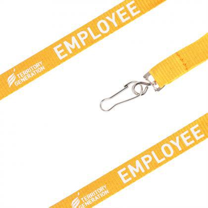 Poly Ribbed Lanyard