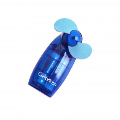 Transparent Colourful Handy Fan