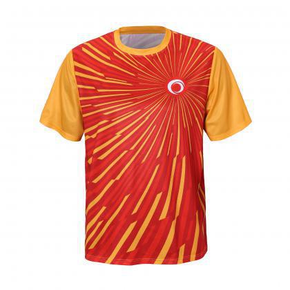 Men's 100% Polyester Sublimated Tee Shirt