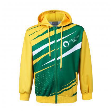 Men's 100% Polyester Sublimated Training Track Jacket