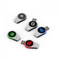 Swivel Lighting Logo Flash Drive