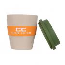 250ml NATURAL RICE HUSK FIBRE COFFEE CUP