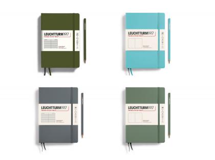 Leuchtturm1917 Medium A5 (145 x 210 mm) Hardcover Ruled Notebooks