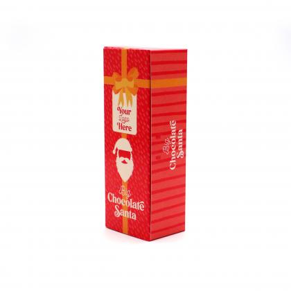 Winter Collection - Eco Flip Top Box - 41% Milk Chocolate Santa