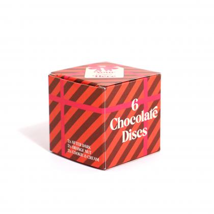 Winter Collection - Eco Maxi Cube - x6 Chocolate Discs