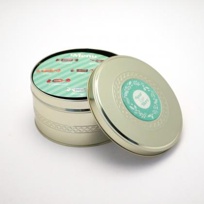Winter Collection - Gold Treat Tin - Celebrations