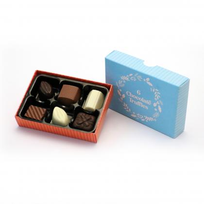 Winter Collection - Midi Truffle Box - x6 Chocolate Truffles