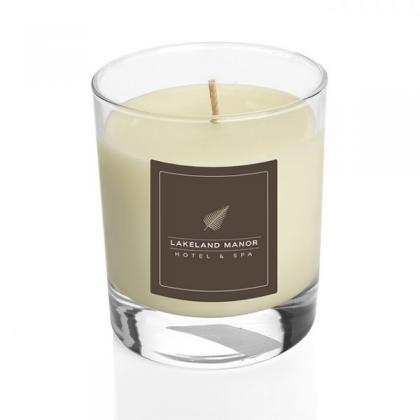 Candle in a Whisky Tumbler Glass (30cl)
