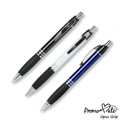 PromoMate Metal Opus Grip Pen