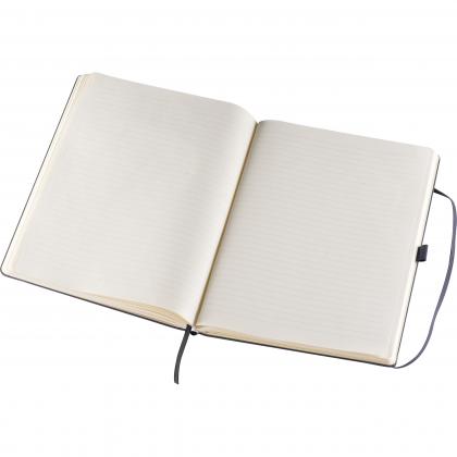 A4 notebook. lined. with elastic strap