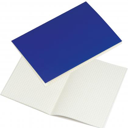 A5 notebook with plaid sheets