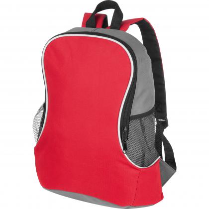 Backpack with side compartments