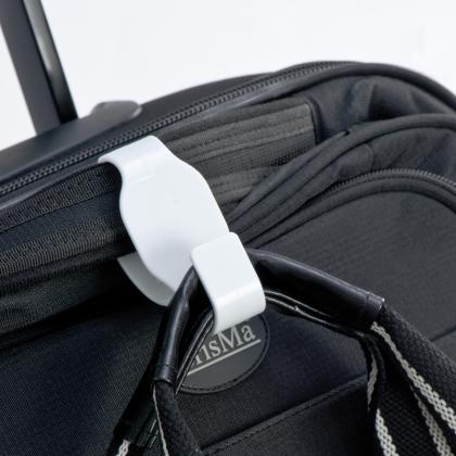 Bag holder for trolleys