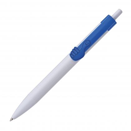 Ball pen with 2D hands clip