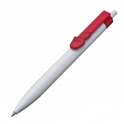 Ball pen with 2D hands clip Ball pen with 2D hands clip