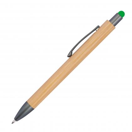 Ballpen with bamboo coating