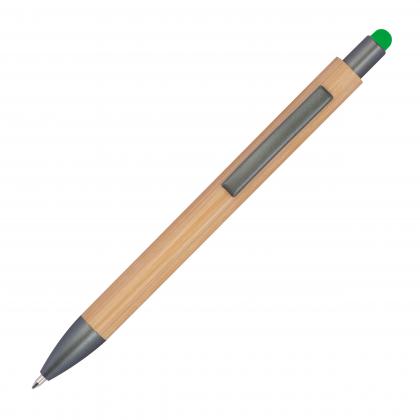 Ballpen with bamboo coating