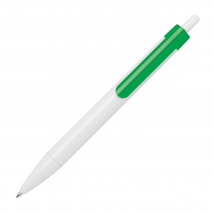 Ballpen with colored clip