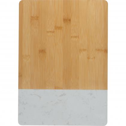 Bamboo and marble cutting board