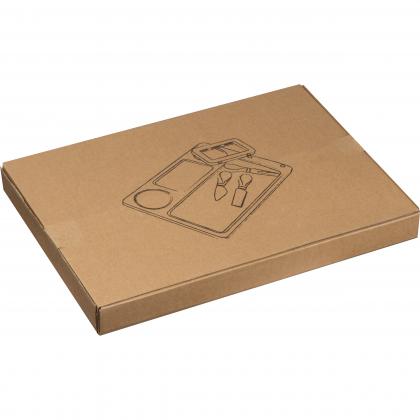 Bamboo cheese set