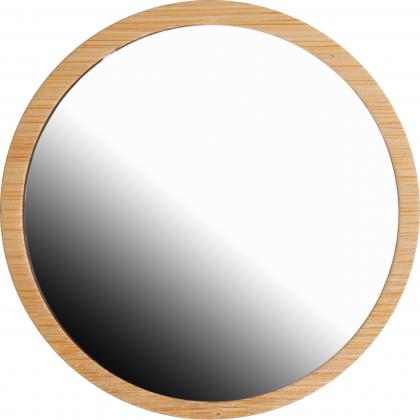 Bamboo makeup mirror