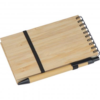 Bamboo notebook