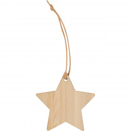 Bamboo star pendant