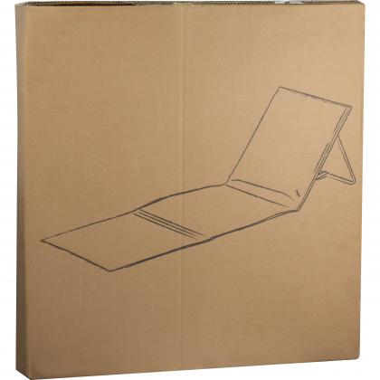 Beachmat with Headrest and Shoulderstraps