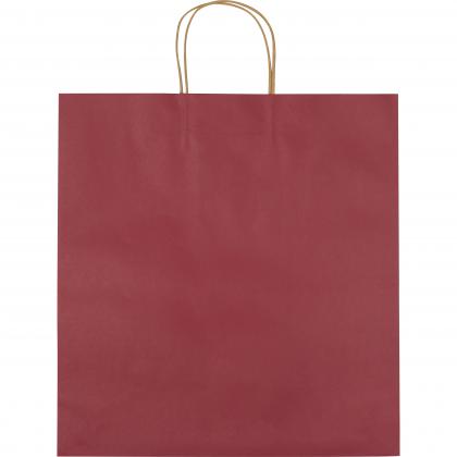 Big recycled paperbag with 2 handles