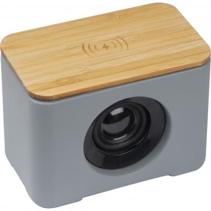 Bluetooth speaker with inductive charger