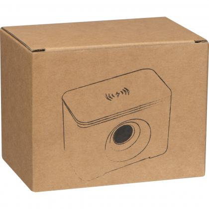 Bluetooth speaker with inductive charger
