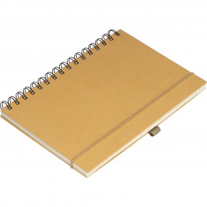 Cardboard notebook