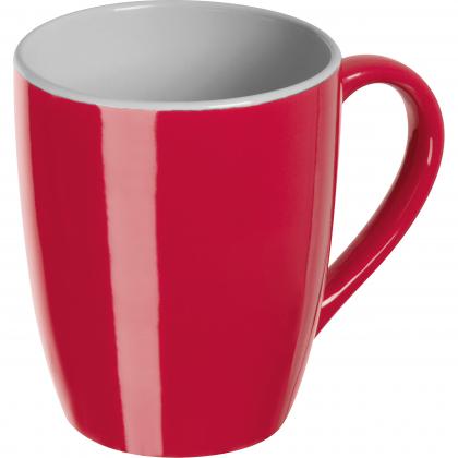 Colored ceramic cup