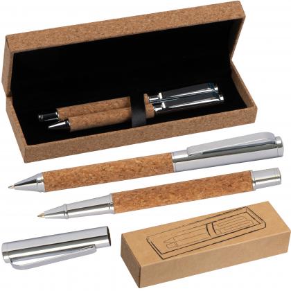 Cork writing set