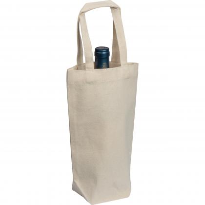 Cotton bag for 1 bottle