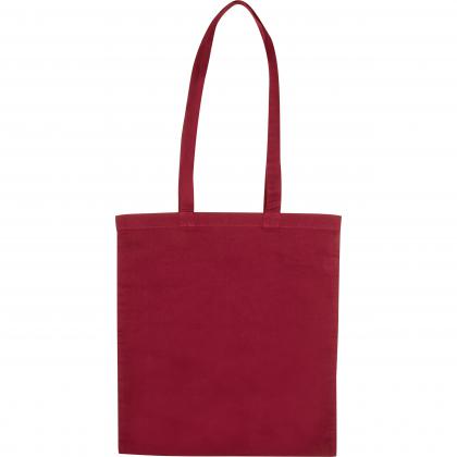 Cotton bag with long handles