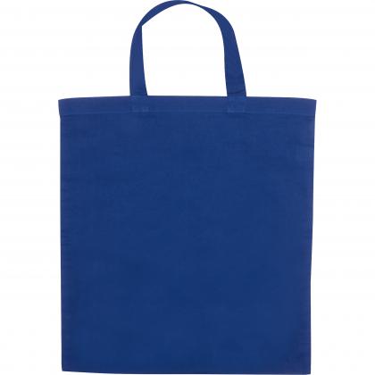 Cotton bag with short handles