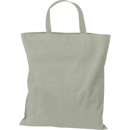 Cotton bag with short handles