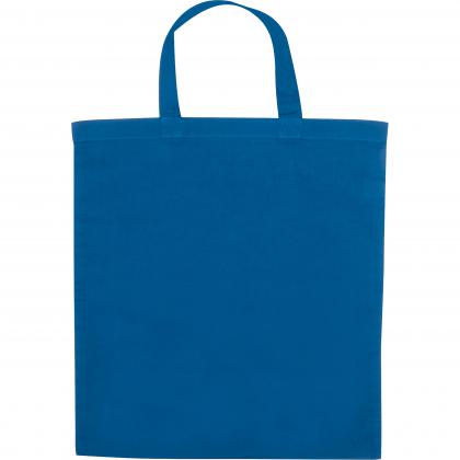 Cotton bag with short handles
