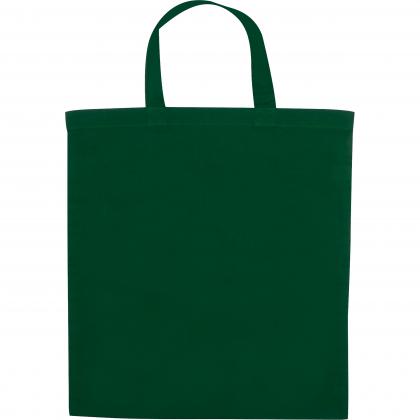 Cotton bag with short handles