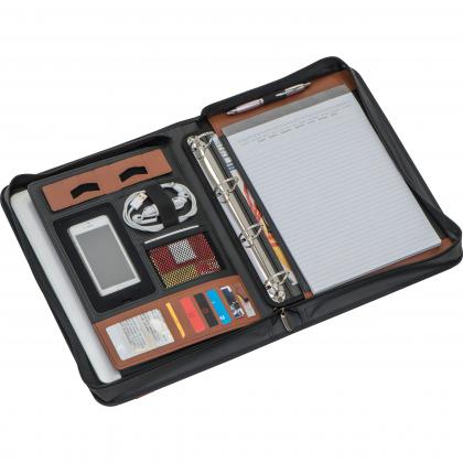 DIN A4 conference folder with ring binder