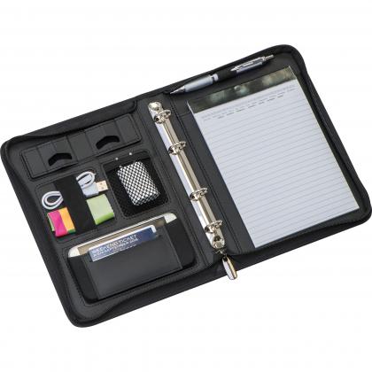 DIN A5 conference folder with ring binder