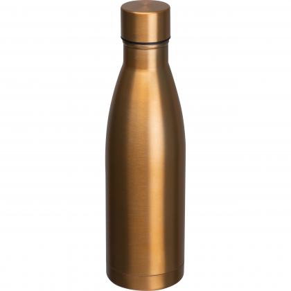 Double wall vacuum bottle