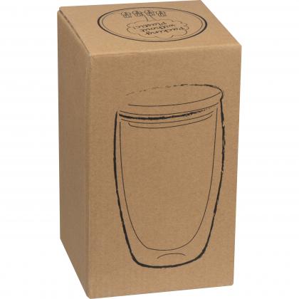 Double-walled glass with 500 ml filling capacity