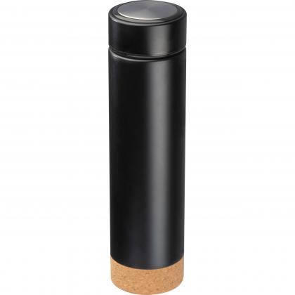 Double-walled vacuum drinking bottle