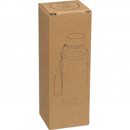 Drinking bottle with neoprene sleeve