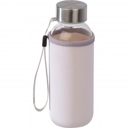 Drinking bottle with neoprene sleeve