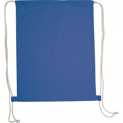 ECO Tex standard 100 certified Gymbag from environmentally friendly cotton (140g/m)