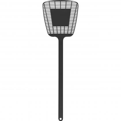 Fly swatter made of plastic