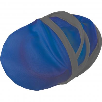 Foldable frisbee with a polyester case